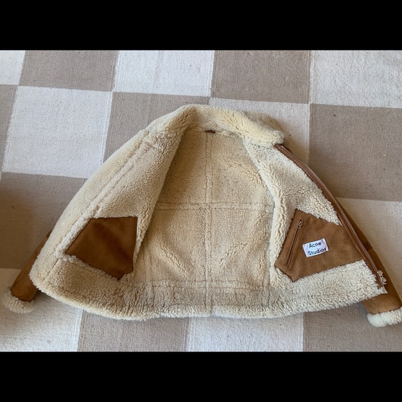 Acne Studios Ian Shearling Jacket - Picture 2 of 10